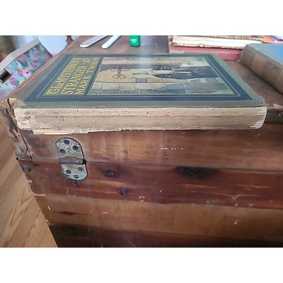 Antique Collectible - The Mysterious Stranger by Mark Twain - Printed in 1916 - Picture 2 of 8